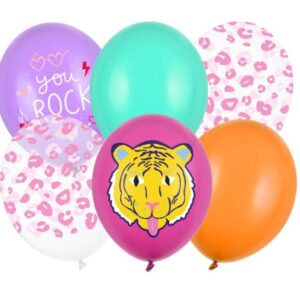 Σετ Μπαλόνια You Rock - Tiger (6 τεμ)
