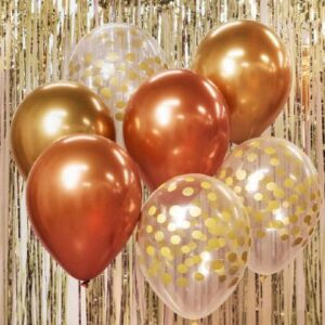 Σετ Μπουκέτο Μπαλόνια Rosegold (7 τεμ)
