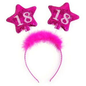 Στέκα μαλλιών "Sweet 18"