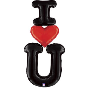 Τεράστιο Μπαλόνι "Ι ♡ U"