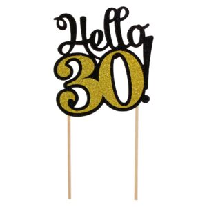 Topper τούρτας "Hello 30"