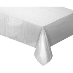 Τραπεζομάντηλο Foil Ασημί Μεταλλικό 183cm