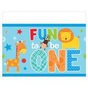 Τραπεζομάντηλο Fun to be One γαλάζιο