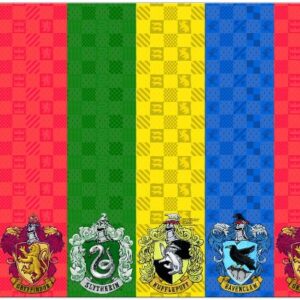 Τραπεζομάντηλο Harry Potter - Οίκοι Hogwarts (180x120cm)