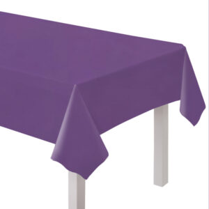 Τραπεζομάντηλο Μοβ Grape - Χάρτινο (274x137 cm)