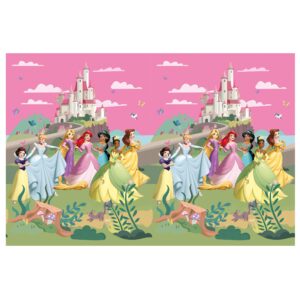Τραπεζομάντηλο Πριγκίπισσες Disney πλαστικό (120x180 εκ)