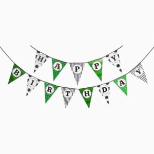 Τριγωνικά Σημαιάκια Happy Birthday - Ποδόσφαιρο (5m)
