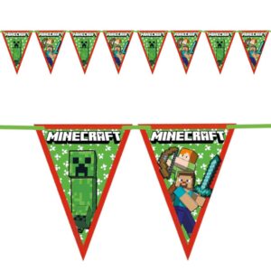 Τριγωνικά Σημαιάκια Minecraft 230 cm