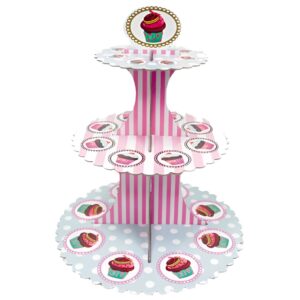 Τριώροφη βάση για γλυκά Cupcakes